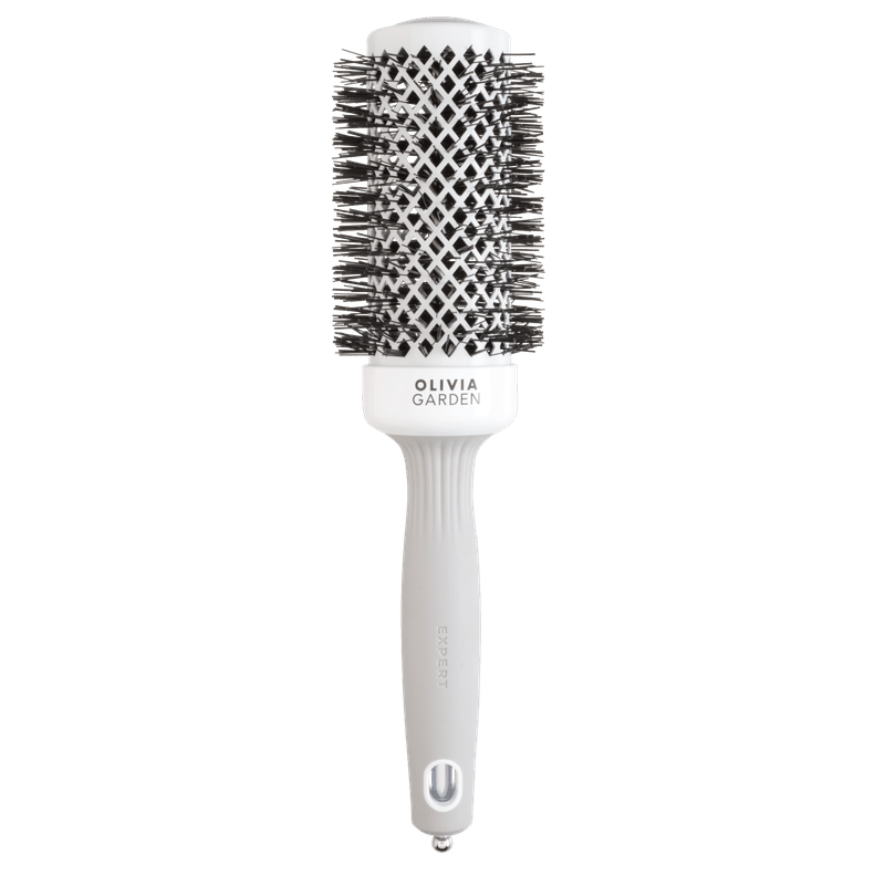 Četka za feniranje 55 – EXPERT BLOWOUT SHINE White&Grey – Olivia Garden